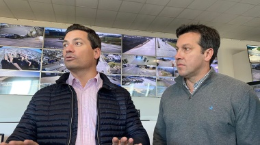 En Chivilcoy, el Intendente visitó una sala que es modelo de seguridad bonaerense