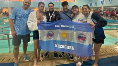 La jornada de lunes trajo tres medallas de oro y otras tres de bronce para Necochea