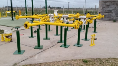Culminaron pruebas de hermeticidad y resistencia en el gasoducto de Claraz