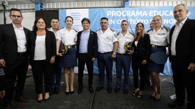 Kicillof presentó el Programa Educativo en Contexto de Encierro 2023