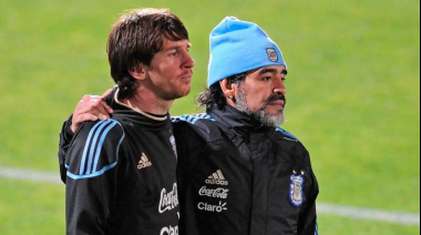 Messi igualó un récord de Maradona en el partido entre Argentina y México