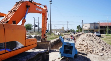 Cientos de vecinos se verán beneficiados por el nuevo pluvial del noroeste