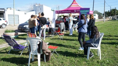 El Intendente visitó el Operativo Integral de Salud en el Barrio "Don Antonio"