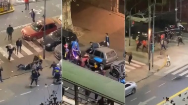 Se registraron graves incidentes entre hinchas de Boca Juniors y Colo Colo