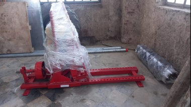 El municipio adquirió una moderna tunelera para el equipo de Obras Sanitarias