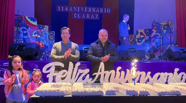 En la celebración de Claraz, el Intendente destacó el compromiso ciudadano