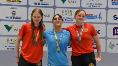 Guadalupe Angiolini ganó su primera medalla dorada en las Gimnasiadas Mundiales