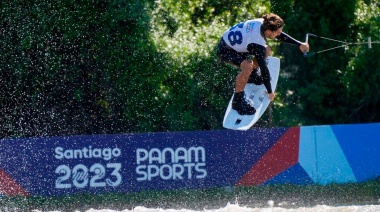 Otra vez el wakeboard: Kai Ditsch ganó la segunda dorada para Argentina