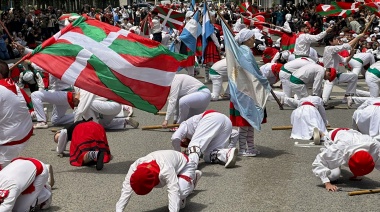 Miles de vascos celebraron su Semana Nacional en Necochea