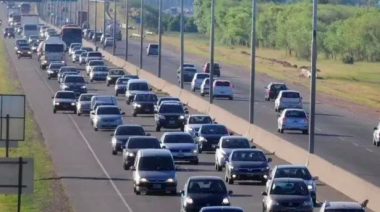 Arranque de la segunda quincena de enero: Intenso tráfico rumbo a la costa bonaerense