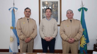 El Intendente se reunió con autoridades de Prefectura Naval Argentina