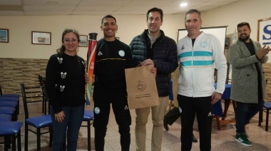 Una delegación atlética que irá a los Juegos Paralímpicos visitó Necochea
