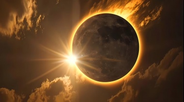 Cómo se verá el eclipse solar de esta tarde en las distintas regiones argentinas