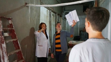 Sector de Esterilización: con fondos municipales se inició una obra que complementará a la del tomógrafo