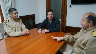 El Intendente recibió a autoridades de Prefectura Naval Argentina