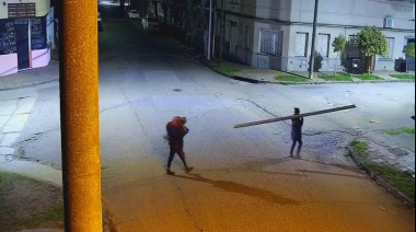 El accionar en conjunto entre Municipio y Policía permitió detener a dos personas en medio de un robo