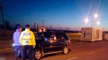 Llevaba droga oculta en el interior de un vehículo