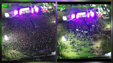 Milei difundió una foto falsa del acto en Moreno para inflar la concurrencia