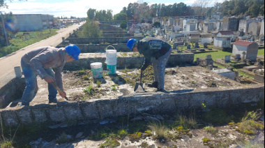 Arreglos estructurales y puesta en valor del cementerio necochense