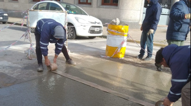 Completaron tareas de bacheo en diferentes sectores de Necochea y Quequén