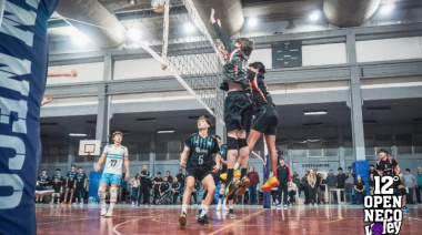 El Polideportivo Municipal fue sede para el espectáculo inaugural del Open Neco