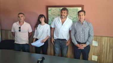 El intendente puso en funciones a Diego Angeli como nuevo delegado de La Dulce