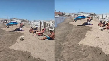 Malestar en Mar del Plata: avanzan los balnearios en Playa Grande y prácticamente no queda espacio público