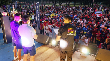 En una multitudinaria inauguración de la Sur Cup Internacional el Intendente resaltó los valores del deporte