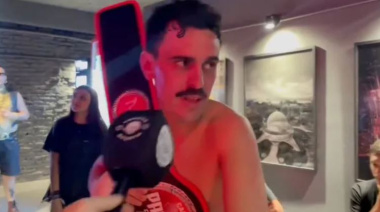 Picante festejo de Manu Jove tras noquear a Mariano Pérez en Párense de Manos: "Para Carajo con el cu..."