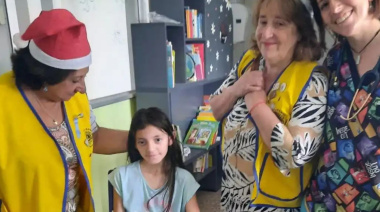 El Club de Leones realizó donaciones al Hospital