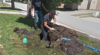 Obras Sanitarias refuerza el mantenimiento y la ampliación de redes en la ciudad
