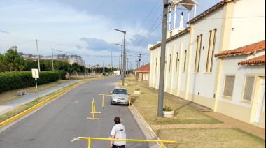 Múltiples tareas de mantenimiento y ordenamiento urbano avanzan en Quequén