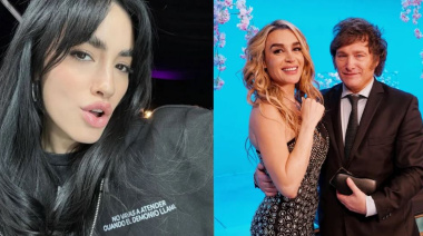 Nueva chicana de Lali Espósito tras la aparición de Javier Milei junto a Fátima Flórez