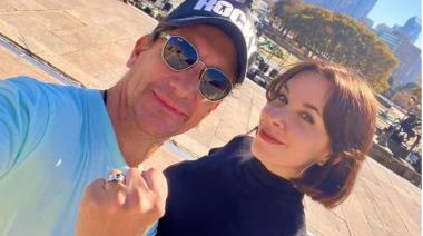 Nico Vázquez presumió su primera salida oficial con Dai Fernández