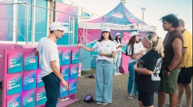 ReCreo interactuó con el público en plena costa necochense