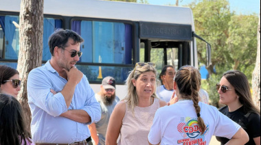 Niños y niñas balcarceños cumplieron el sueño de conocer el mar