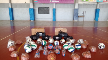 Con la llegada de nuevo material y equipamiento, comenzaron las Escuelas Deportivas Municipales 2026