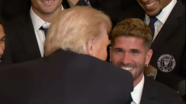 Donald Trump quedó obnubilado con Rodrigo De Paul: "¿No tienen jugadores feos?"