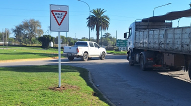El municipio replica tareas de señalización en puntos estratégicos de la ciudad