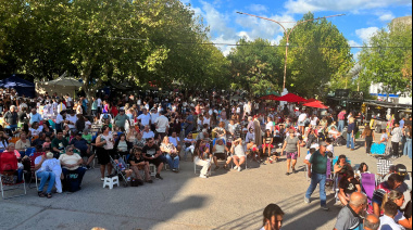 Juan N. Fernández celebró sus 117 años con una fiesta popular que reunió a toda la comunidad