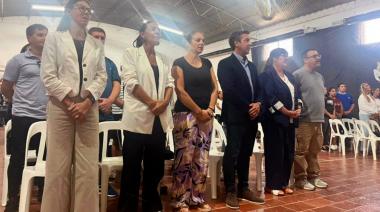 El intendente participó del inicio del ciclo lectivo en la Secundaria Nº 12 de Claraz