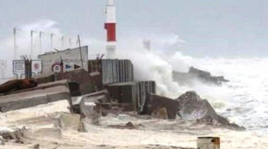 Alerta por crecida del mar para Necochea y Quequén