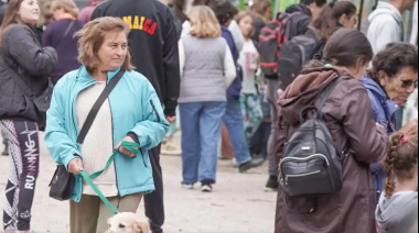 Las pascuas se vivieron en el Parque a pesar del clima fresco