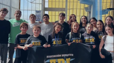 Gran desempeño de ADA en el Campeonato Provincial de Natación