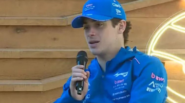 Franco Colapinto, antes de su exhibición en Buenos Aires: "Lo hago por mí y por los argentinos"