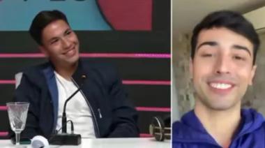 Por primera vez un futbolista profesional argentino presenta a su novio: "Un amor irracional", dijo Nacho Lago