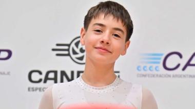 Orgullo necochense: Santiago Alen Alonso se consagró campeón nacional de patinaje artístico