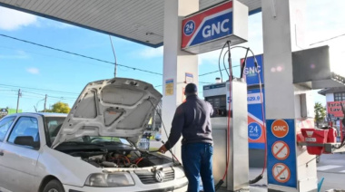 GNC: fuerte aumento en las estaciones locales