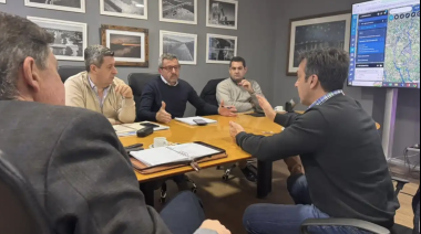 Rojas busca acelerar obras hidráulicas y habrá intervención en el arroyo Zabala