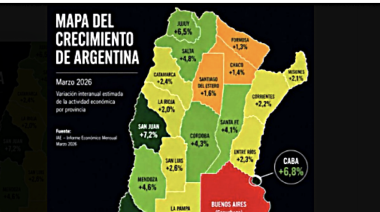 El mapa sin Tucumán que compartió Milei generó polémica y desató una catarata de comentarios